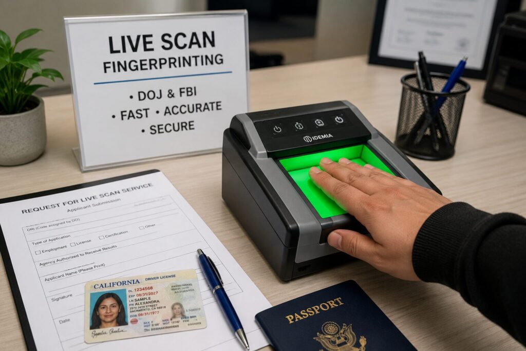 Fingerprinting - El Cajon, CA